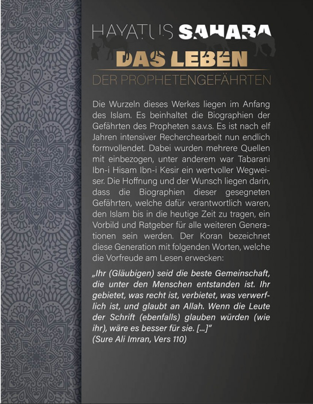 Hayatus Sahaba Das Leben der Prophetengefährten