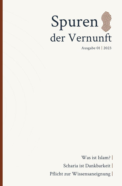 Spuren der Vernunft: Ausgabe 01 (2023) - insha books