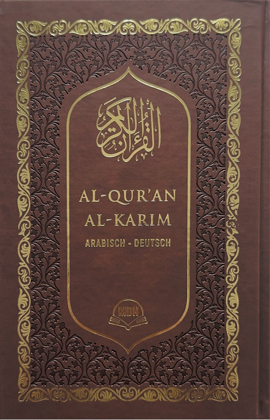 Al‑Qur’an al‑Karim arabisch deutsch gebunden