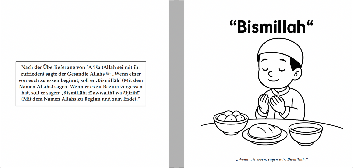 Bismillah – Mein Malbuch über den Islam
