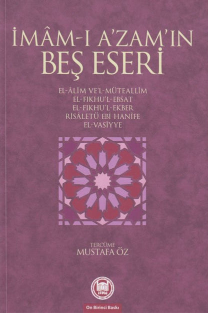 İmam-ı A'zamın Beş Eseri