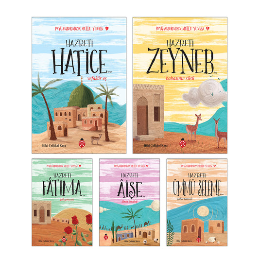 Peygamberimizin Mutlu Yuvası Seti (5 Kitap)