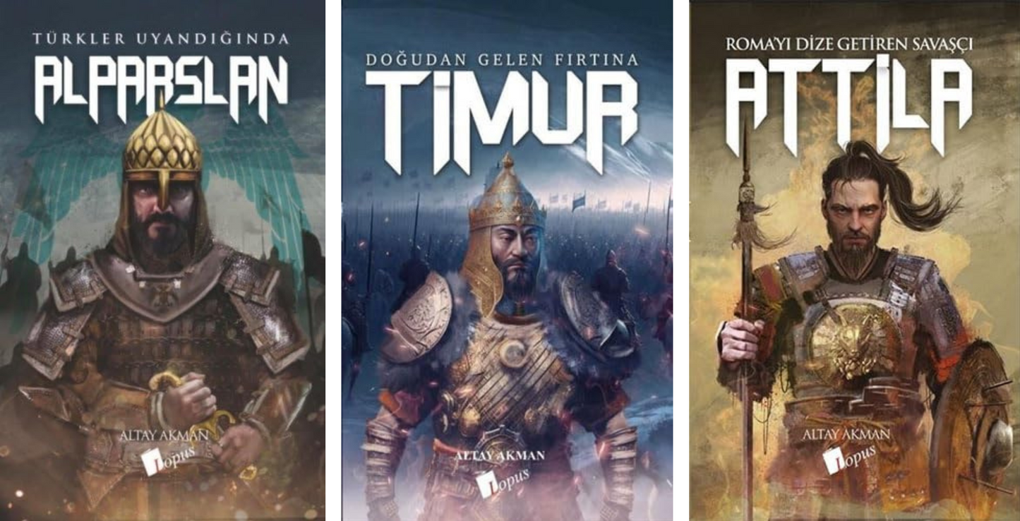 Alparslan, Timur & Atilla - Set - insha books