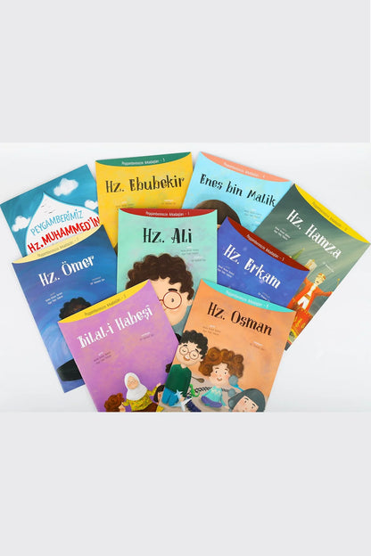 Peygamberimizin Arkadaşları 9 Kitap Set (Türkçe)