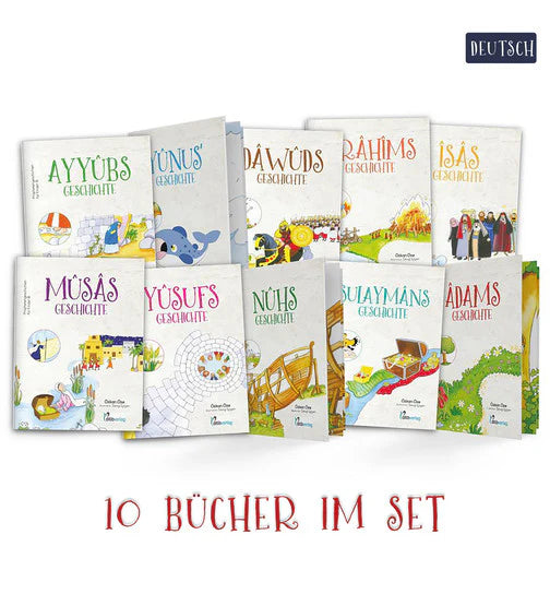 Prophetengeschichten für Kinder - 10 Bücher im Set