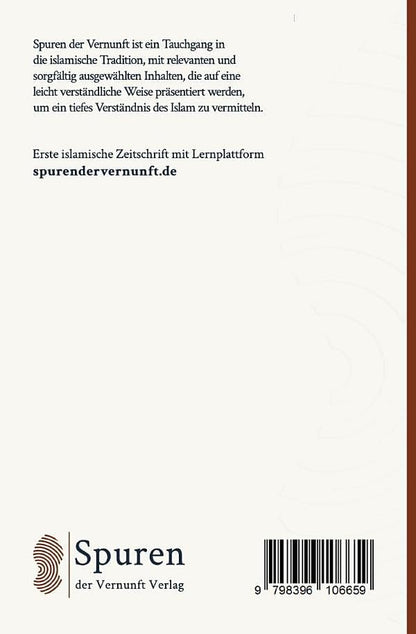 Spuren der Vernunft: Ausgabe 01 (2023) - insha books